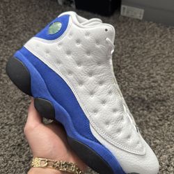Retro 13 White Hyper Royal 