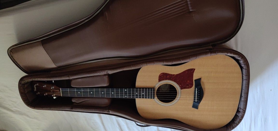 Taylor 110 Acoustic guitar near MINT