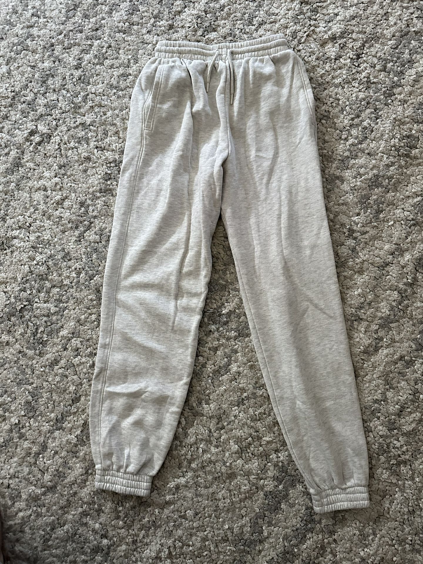 H&M Divided Light Grey Sweatpants Womens Size XXS