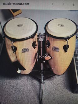 Pearl Primera Conga Set  with  Small Congas