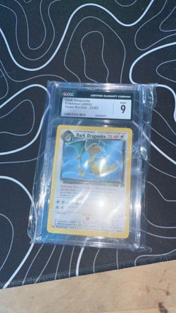 Dark Dragonite Mint 9 Pokémon Card