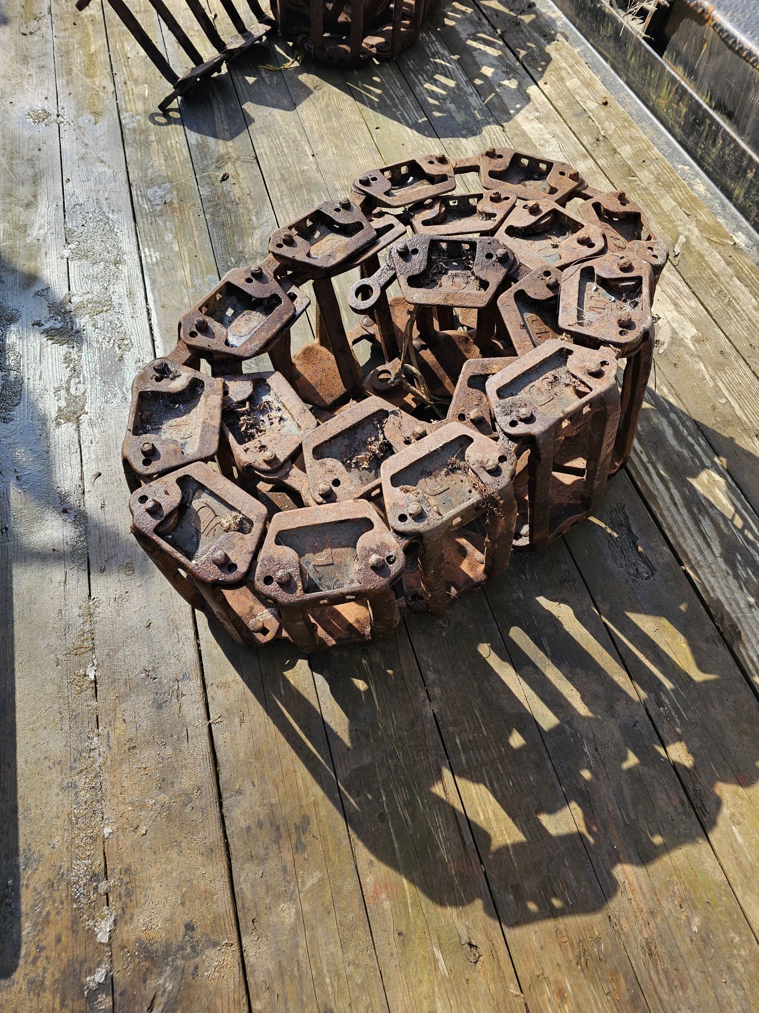 Bobcat Or Skid Steer Steel Mud Tracks