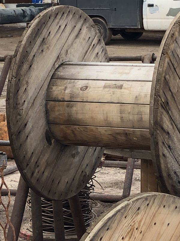 Wooden spool for Sale in Goodyear, AZ OfferUp