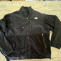 Vintage The North Face Polartec Denali Fleece Black Mens Full Zip Coat Jacket M