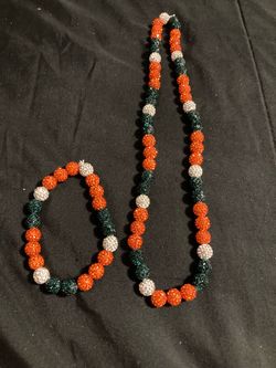 Handmade bracelet and necklace