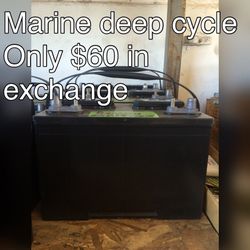 Marine deep cycle Batteries for sale