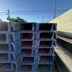 4” 5.4# X 20 STEEL CHANNEL!!