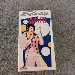 Elvis Presley that's the way it is VHS