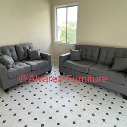 Sofa And Loveseat Set 
