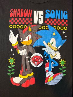 Sonic the Hedgehog T-Shirt Men's Small Sega