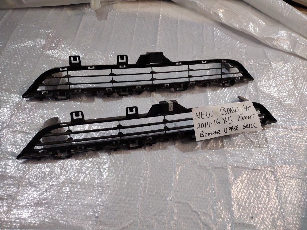 Brand New OEM BMW Front Upper Grill For A 2014 To 16 X5