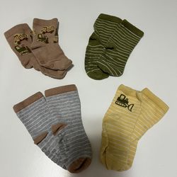 Toddler Socks Set Of 4 Size 2T-4T