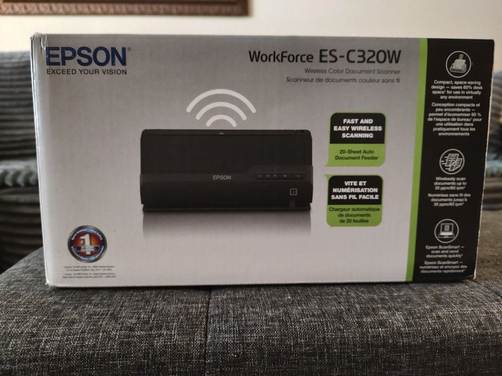 Epson Workforce Wireless Scanner
