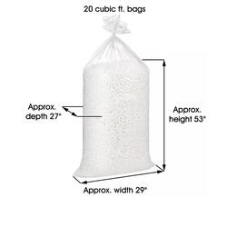 Packing peanuts from Uline brand new in bag