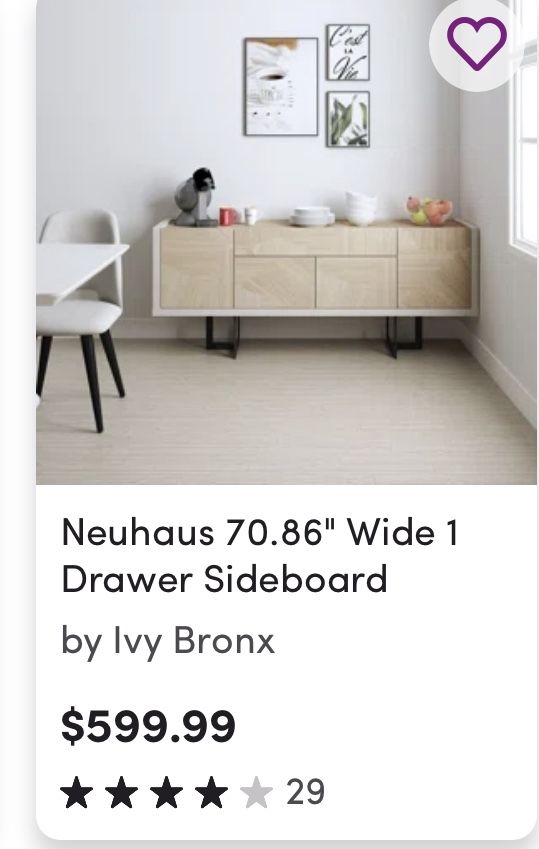 Sideboard/console/credenza