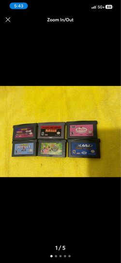 Gameboy advance GBA  games