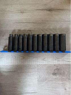 Matco 3/8” Deep impact socket set