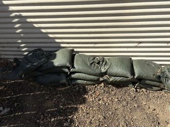 sand bags - lea gravel infill - $2 each i have about 50 bags