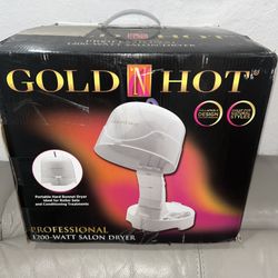  Gold N Hot Professional 1200W Full Hood Dryer #GH9271