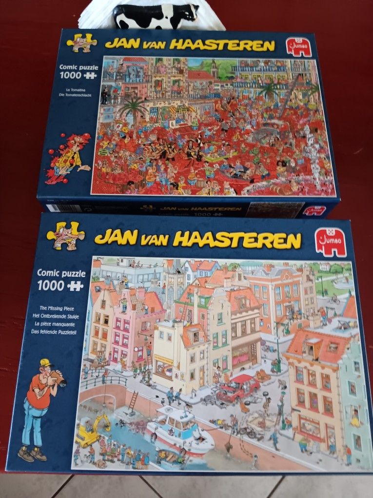 2 Jan Van Haasteren 1000 PC Puzzles Complete