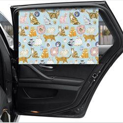Cat car window shade