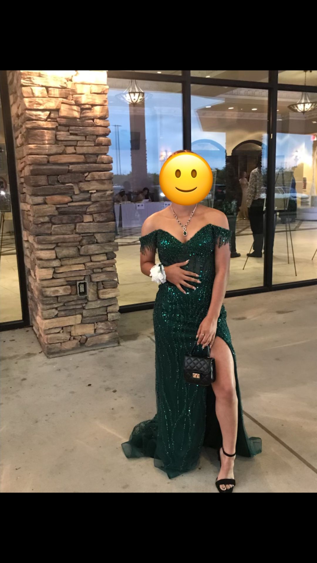 Emerald Green Prom Dress