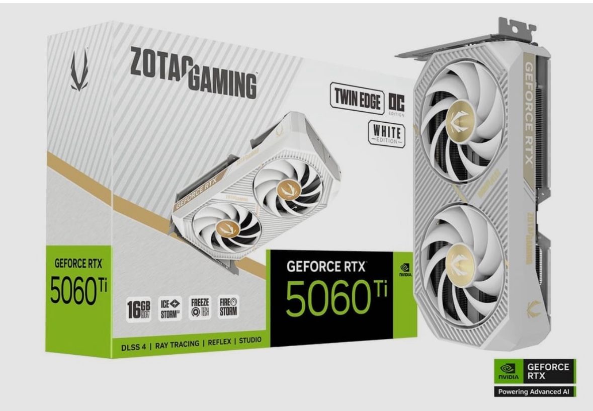 5060ti 16gb White