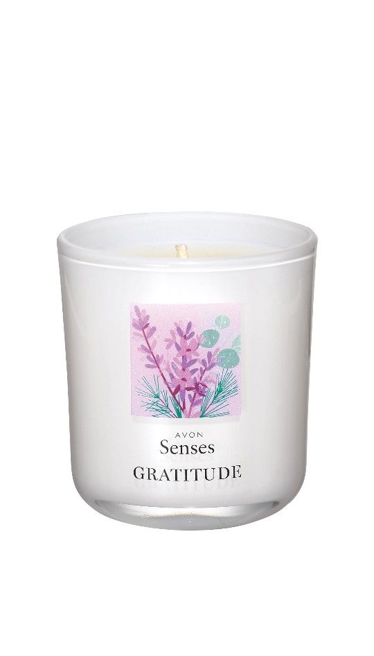 Avon Senses Gratitude Lavender & Cedarwood Candle