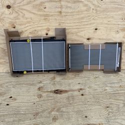 2013 - 2017 Honda Accord Radiator & AC Condenser NEW