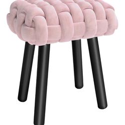 New pink vanity Stool