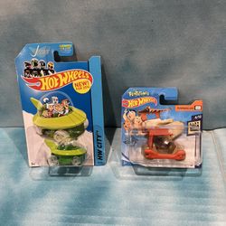 Hot Wheels, Cartoon Series, Flintstones, The Jetsons
