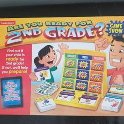 Lakeshore Are You Ready for 2nd Grade? Game Show