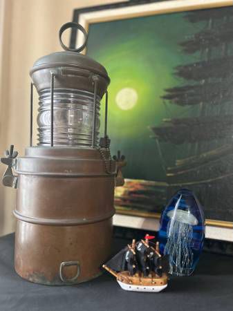 Antique Marine Lamp Perko