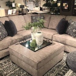 Bovarian Stone RAF or LAF Sectional / couch /Living room set
