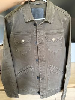 Roark Military Jean Jacket Men’s Size m NEW