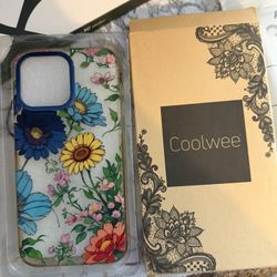 Iphone 15 Pro Max Case Flowered