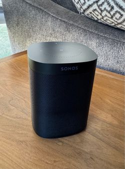 Sonos One (Gen 2) Smart Speaker with Voice Control - Black w/ Original Box