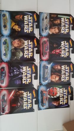Star Wars Hot Wheels full Set