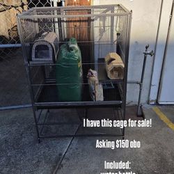 chinchilla cage