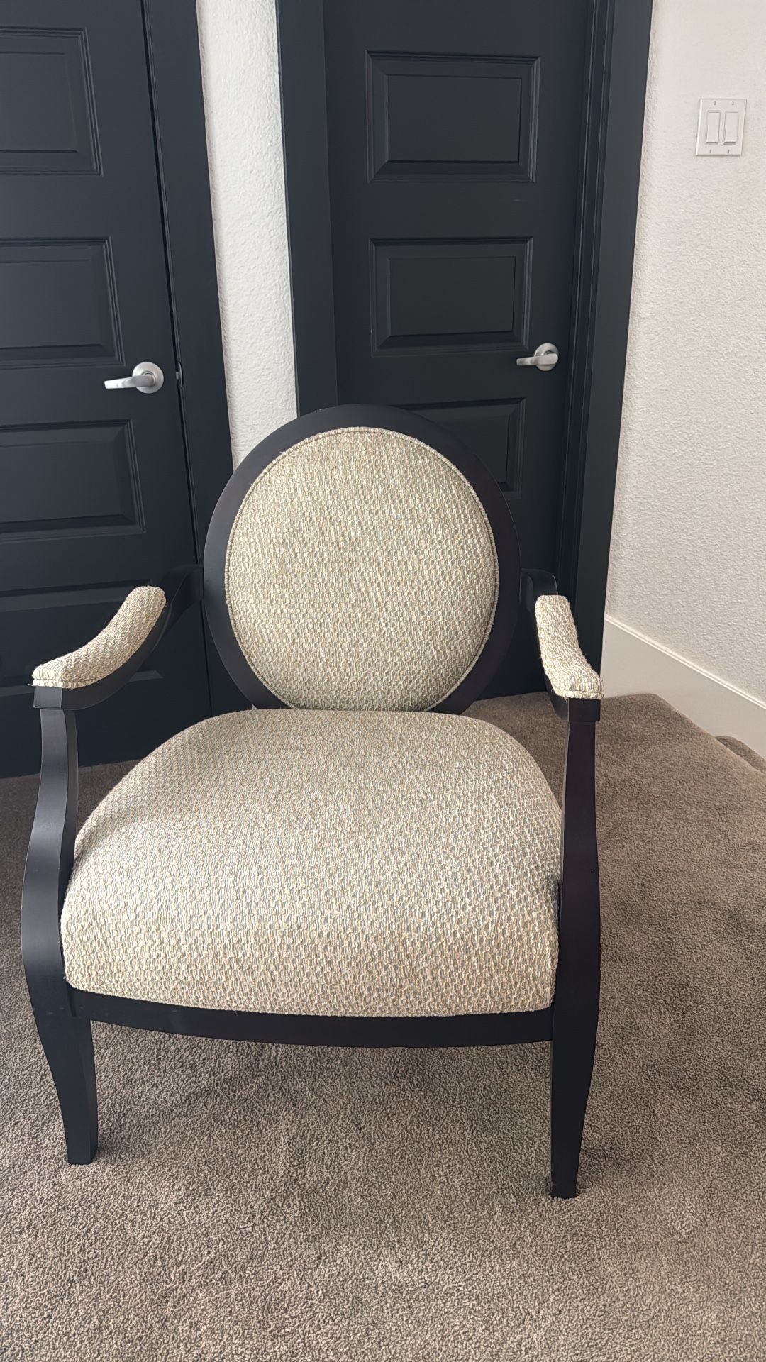 Ivory Accent Chair