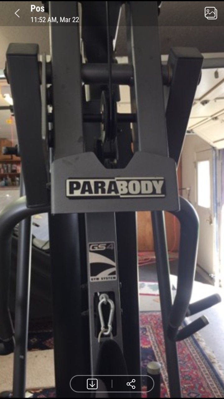 PARABODY GS4 HOME GYM WITH LEG PRESS ATTACHMENT. for Sale in Tracy, CA