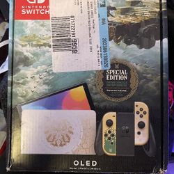 OLED Special Edition Legend Of Zelda Nintendo Switch NEVER USED