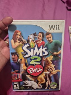 Nintendo wii Sims 2 pets