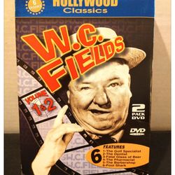 Hollywood Classics 'W.C. Fields' Volume 1 & 2 - 6 Episodes - 2 DVDs
