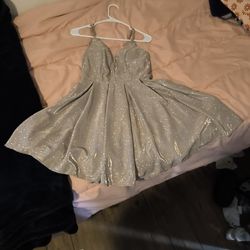 Rose Gold Short Dress
