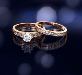 2020 luxury ring zircon size 8