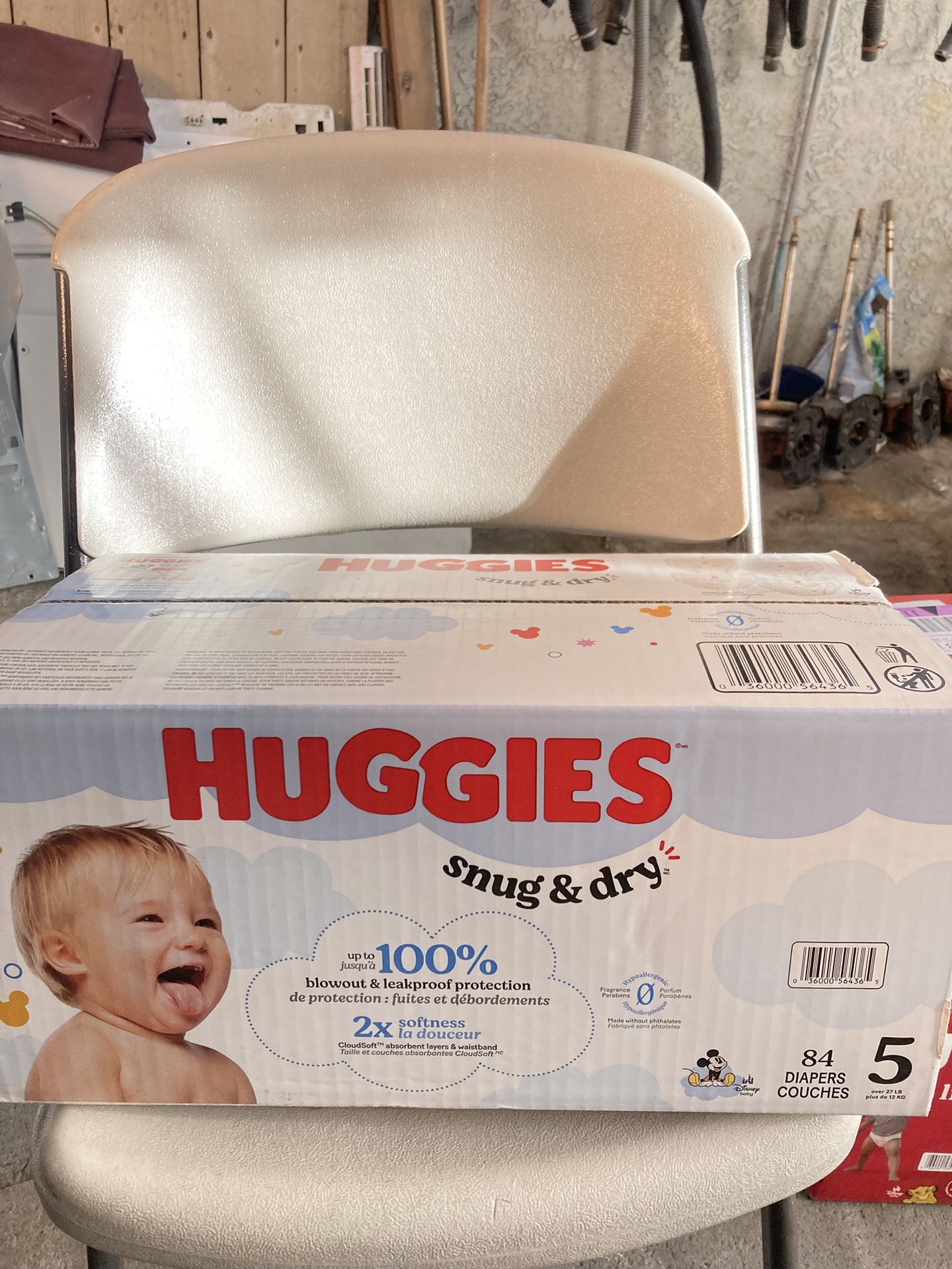 HUGGIES   SIZE   5     84     pañales