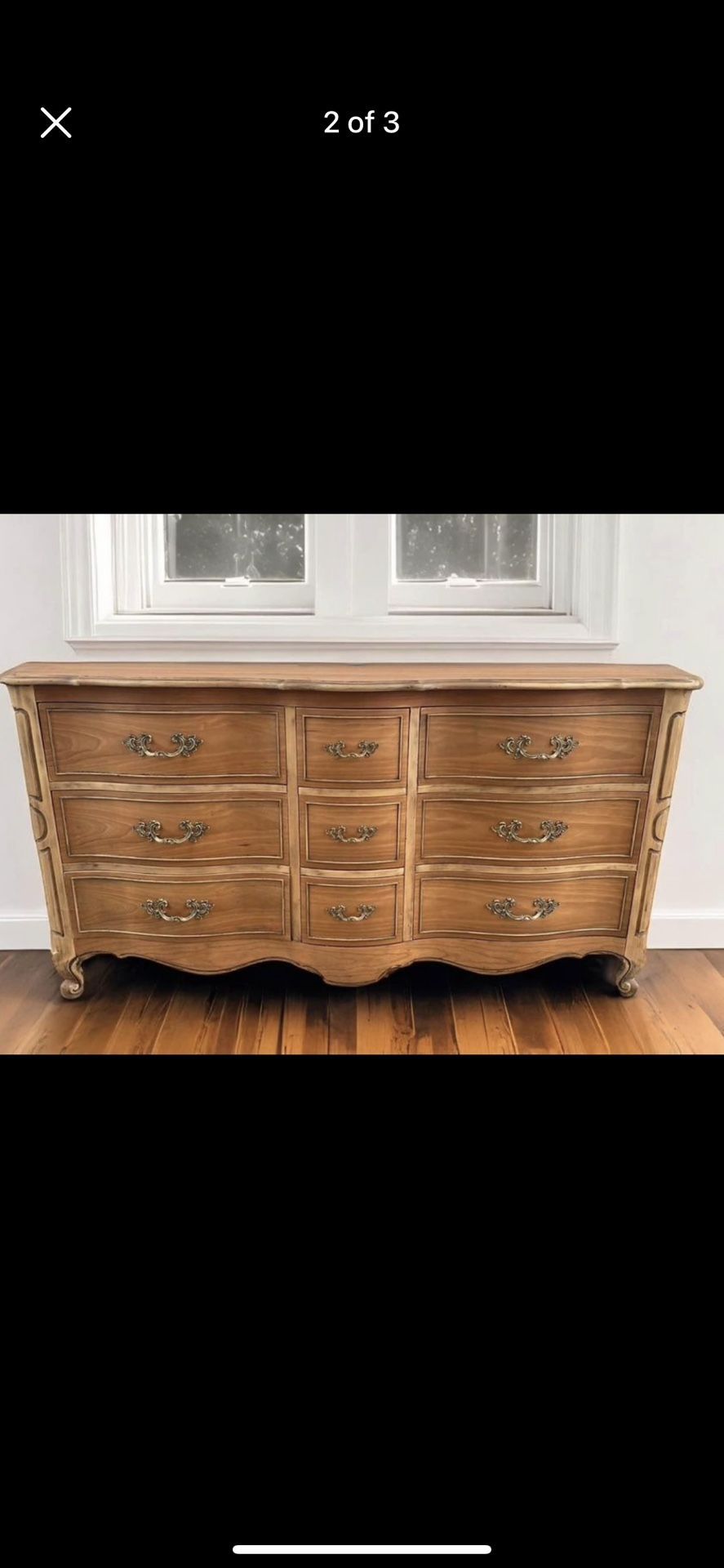 French Provincial Dresser Wood