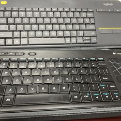 Logitech K400+ And A Logitech K400r + Keyboard She’ll