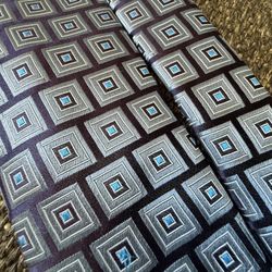 Ermenegildo Zegna Men's F Silk Tie MSRP $195